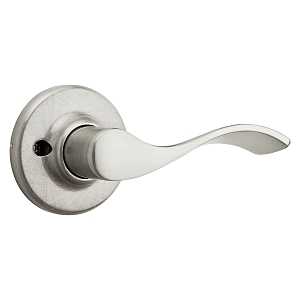 Kwikset 94880-492 Half Inactive Dummy Lever, Satin Nickel, Zinc, Residential, Re-Key Technology: SmartKey, Right Hand