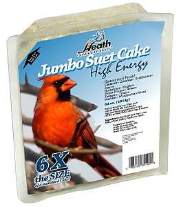 Heath DD-2 Suet Cake, All-Season, High-Energy, 4 lb, Pack of 4