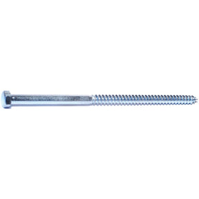 Midwest Fastener 01325 Lag Screw, 3/8 in Thread, 8 in OAL, Zinc