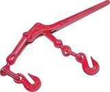 Ancra 45943-11 Load Binder, 3/8 to 1/2 in Chain/Rope, 9200 lb Working Load, Steel, Red