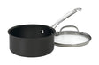 Cuisinart Chef's Classic Stainless Steel Sauce Pan With Lid 1-1/2 qt Black