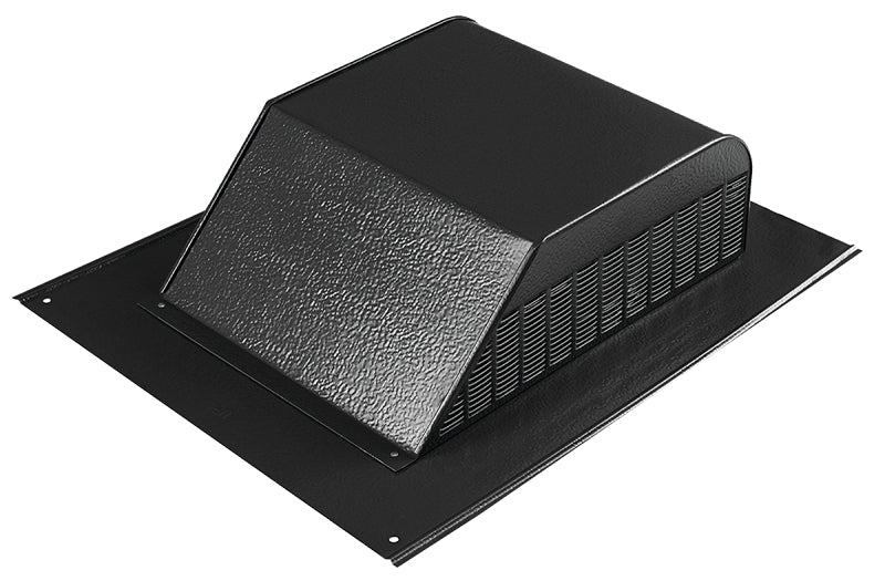 Master Flow SSB960ABL Roof Louver, 18 in L, 20-1/2 in W, Aluminum, Black, Pack of 8