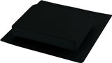 Master Flow IR61BL Roof Louver, 4-1/4 in L, 17-1/2 in W, Resin, Black, Pack of 10