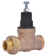 SharkBite EB45 Series 23882-0045 Pressure Regulating Valve, 1/2 in Connection, Single Union x NPT, Bronze Body