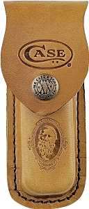 Case 09026 Sheath, Leather, For: All Medium Size Case Folding Knives