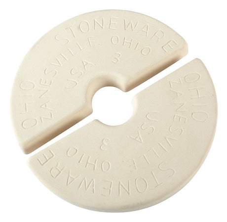 Ohio Stoneware Wide Mouth Crock Weight 3 gal 2 each, Pack of 2