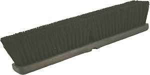 Birdwell 2026-12 Broom Head, Threaded, 3 in L Trim, Tampico Bristle, Black