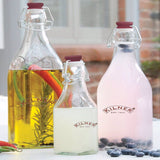 Kilner 8.45 oz Clear Preserver Bottle, Pack of 4