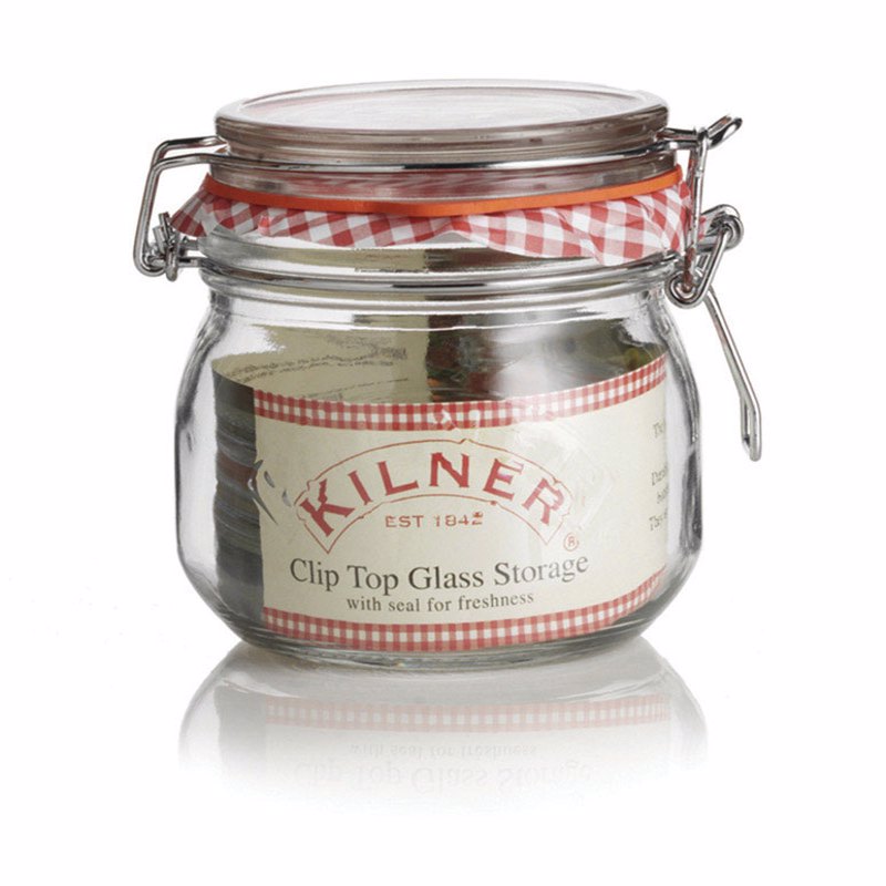 Kilner 17 oz Clear Storage Jar 1 pk, Pack of 4