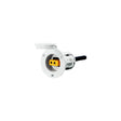 Flush Mount Power Port, White