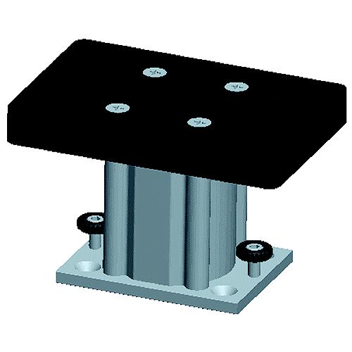 Cannon 1904030 Fixed Base Downrigger Pedestal, 4" H