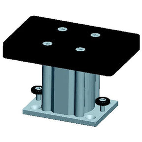 Cannon 1904030 Fixed Base Downrigger Pedestal, 4" H
