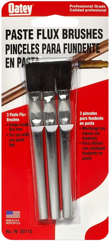 Oatey 30710 Acid Brush, 3 in L x 1/2 in W Brush, 6 in OAL