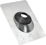 Hercules No-Calk Series 11841 Roof Flashing, 12-1/2 in OAL, Galvanized Steel, 9 in OAW, Pack of 6