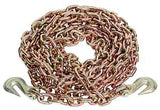 Ancra 45881-11-20 Transport Chain Assembly with Clevis Hook, 3/8 in, 20 ft L, 6600 lb Working Load, 70 Grade