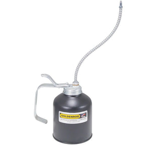 DL Goldenrod Series 727 Pump Oiler with Spout, 16 oz, Flexible Spout, Steel, Powder-Coated