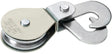 Deuer DB-35HS Scissor Hook Block, Swivel Eye, 5/16 in Rope, 480 lb Working Load, 2 in Sheave, Zinc