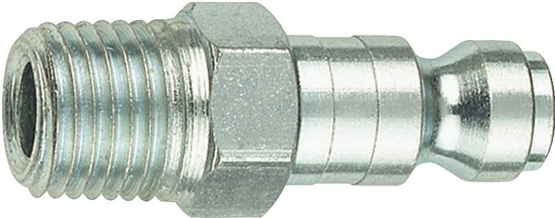 Tru-Flate 12-603 Plug, 1/4 in, MNPT, Steel