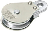 Deuer DB-35G Gable Block, Fixed Eye, 5/16 in Rope, 480 lb Working Load, 2 in Sheave