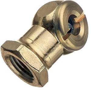 Tru-Flate 17-351 Air Line Chuck, Ball Foot, Direct, 1/4 in, FNPT