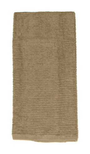 Ritz Royale Mocha Cotton Solid Kitchen Towel 1 pk, Pack of 3