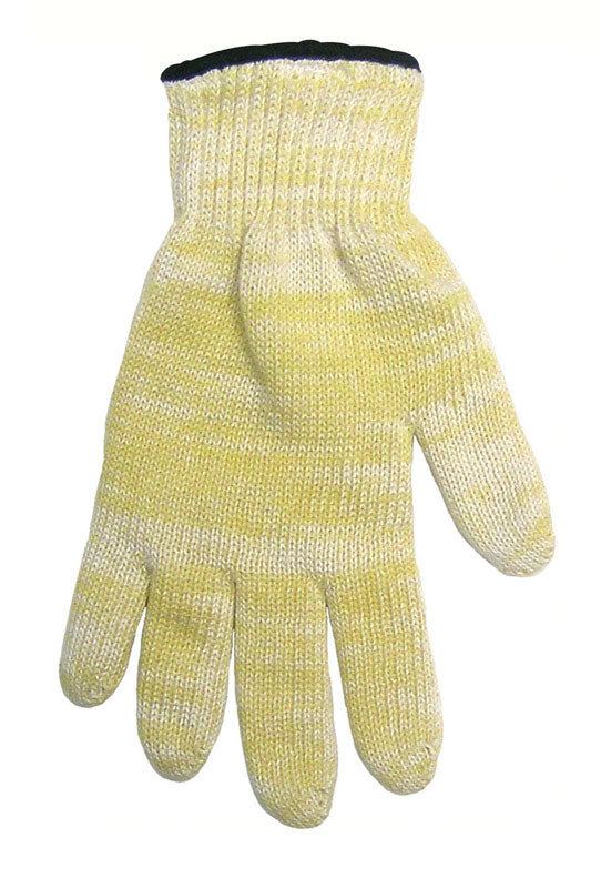 Ritz Pyroguard White/Yellow Aramid Fibers Oven Mitt, Pack of 6