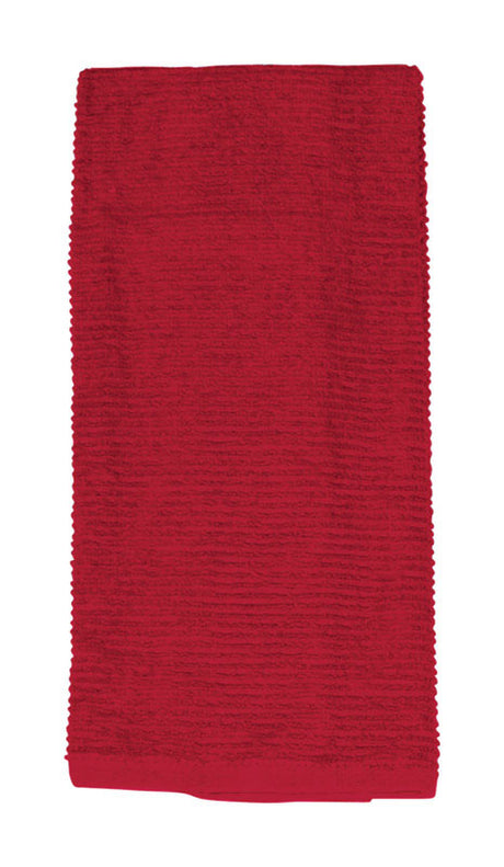 Ritz Royale Paprika Cotton Solid Kitchen Towel 1 pk, Pack of 3