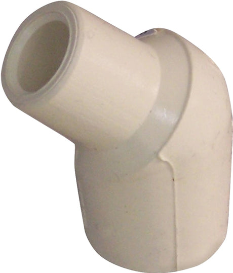 Nibco T00095T Street Pipe Elbow, 3/4 in, 45 deg Angle, CPVC, 40 Schedule
