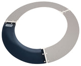 Keeney Color Line Series K1442WH Basket Strainer with Fixed Post, 4-7/16 in Dia, Plastic, 3 in Dia x 0.95 in H Mesh