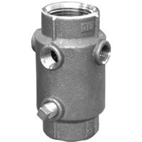 Simmons 500 SB Series 503SB Check Valve, 1 in, FPT, 400 psi Pressure, Silicone Bronze Body