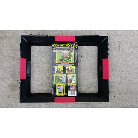 ConnectNBag 30 gal Lawn & Leaf Bag Holder Handle Tie 1 pk, Pack of 10