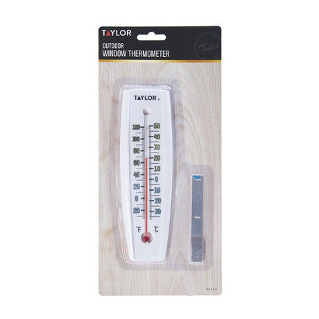 Taylor 5153/5301 Thermometer, 1/2 x 2-3/8 x 7-5/8 in Dimensions, -40 to 120 deg F