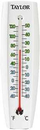 Taylor 5153/5301 Thermometer, 1/2 x 2-3/8 x 7-5/8 in Dimensions, -40 to 120 deg F