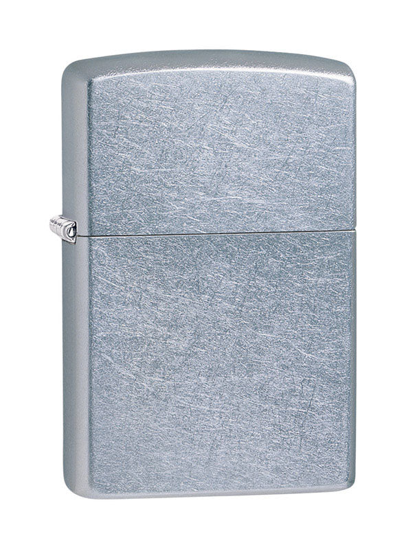 Zippo Classic Street Chrome Silver Street Chrome Cigarette Lighter 1 pk, Pack of 6