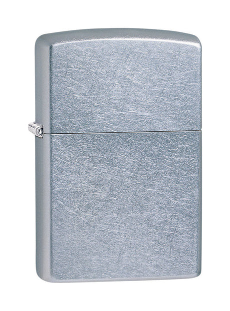 Zippo Classic Street Chrome Silver Street Chrome Cigarette Lighter 1 pk, Pack of 6