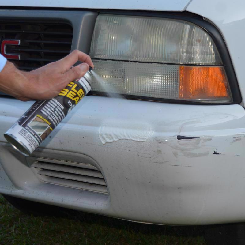 Flex Seal Family of Products Flex Seal White Rubber Spray Sealant 14 oz, Pack of 6