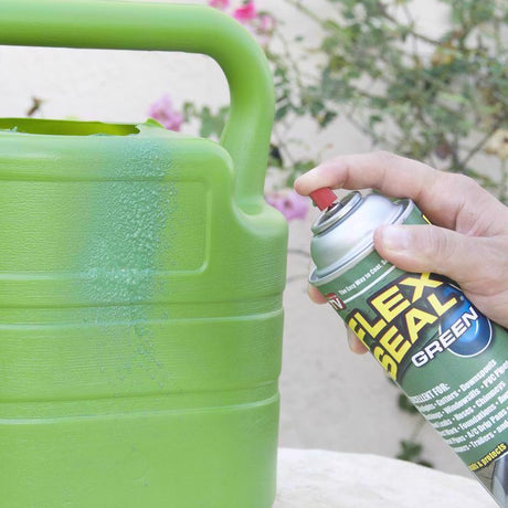 Flex Seal Family of Products Flex Seal Green Rubber Spray Sealant 14 oz, Pack of 6