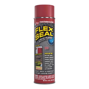 Flex Seal Family of Products Flex Seal Red Rubber Spray Sealant 14 oz, Pack of 6