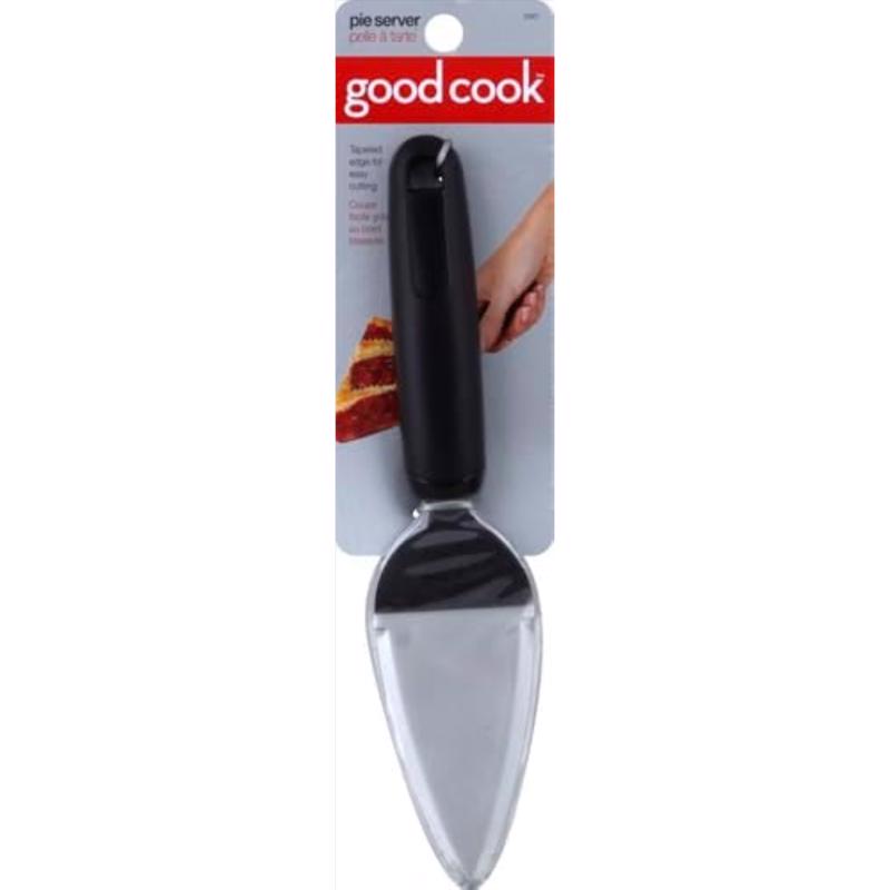 Good Cook Silver/Black Stainless Steel Pie Server