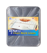 Hefty EZ Foil 15-3/4 in. W X 18-1/4 in. L Oven Liner Silver 2 pk, Pack of 12