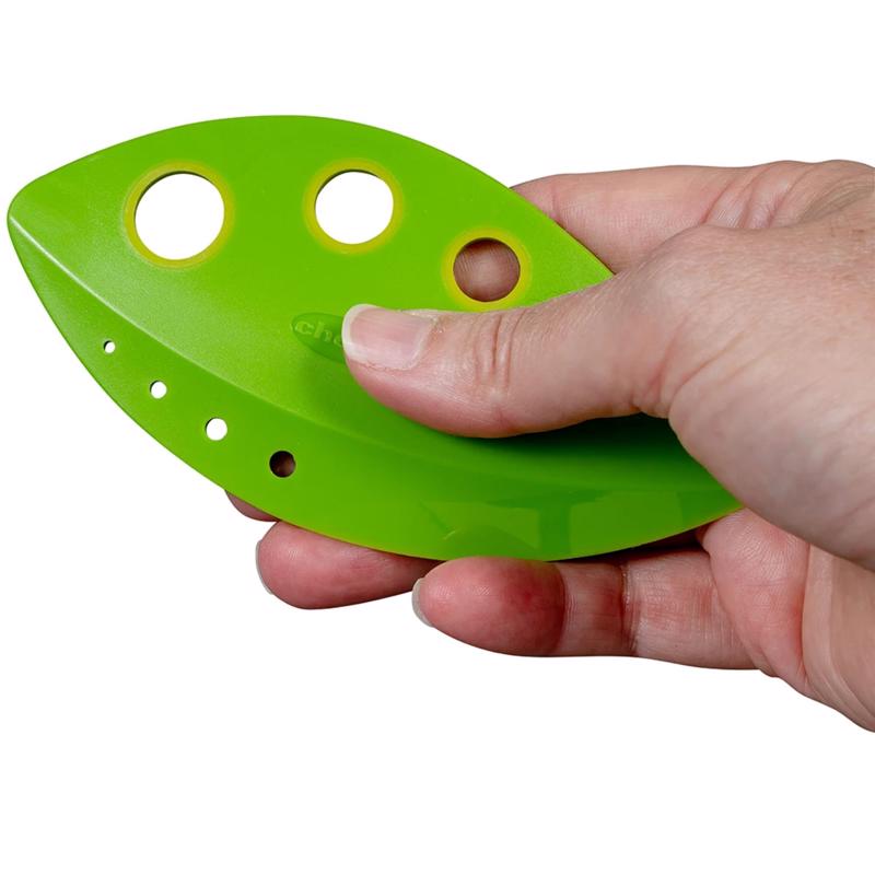 Chef'n Looseleaf Green Plastic Kale and Greens Stripper, Pack of 12