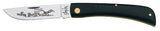 Case 00092 Folding Pocket Knife, 3.7 in L Blade, Stainless Steel Blade, 1-Blade, Black Handle