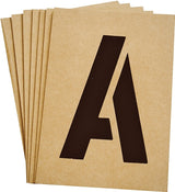 Hy-Ko ST-5 Number and Letter Stencil, Stencil, Includes: Numbers 0 thru 9, A thru Z