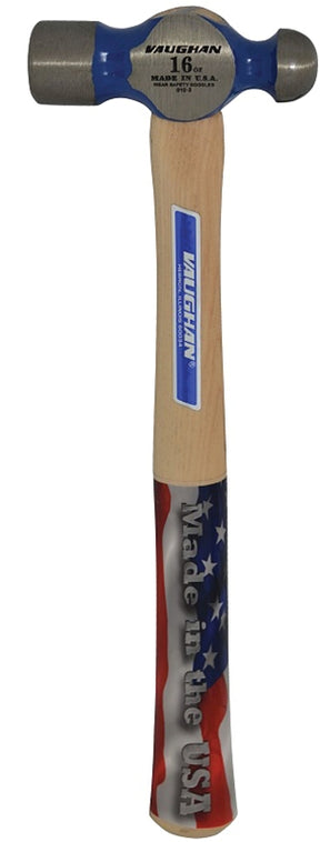 Vaughan TC504 Hammer, 4 oz Head, Riveting, Ball Peen Head, HCS Head, 10-1/4 in OAL