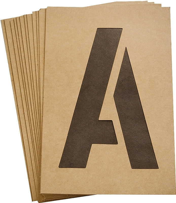 Hy-Ko ST-6 Number and Letter Stencil, Stencil