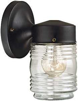 Boston Harbor W15BK01-33883L Outdoor Lantern, 120 V, 60 W, CFL Lamp, Steel Fixture, Black, Black Fixture