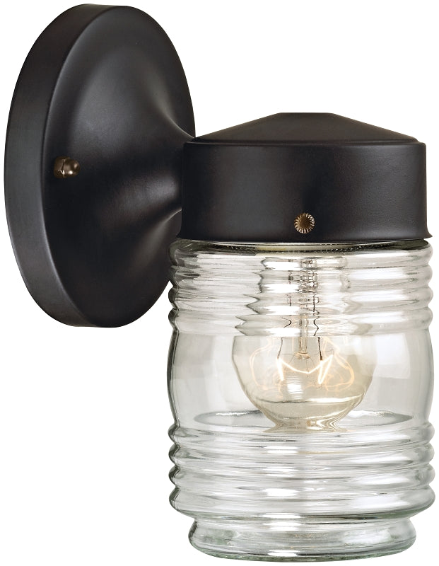 Boston Harbor W15BK01-33883L Outdoor Lantern, 120 V, 60 W, CFL Lamp, Steel Fixture, Black, Black Fixture