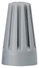 Gardner Bender WireGard GB-1 Series 19-001 Wire Connector, Gray, 22 to 16 AWG Wire, Steel Contact, 14/CD