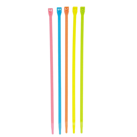 Gardner Bender 46-308FST Cable Tie, Double-Lock Locking, 6/6 Nylon, Assorted