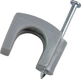 Gardner Bender PSG-15 Staple, 7/16 in W Crown, 1-1/4 in L Leg, Polyethylene